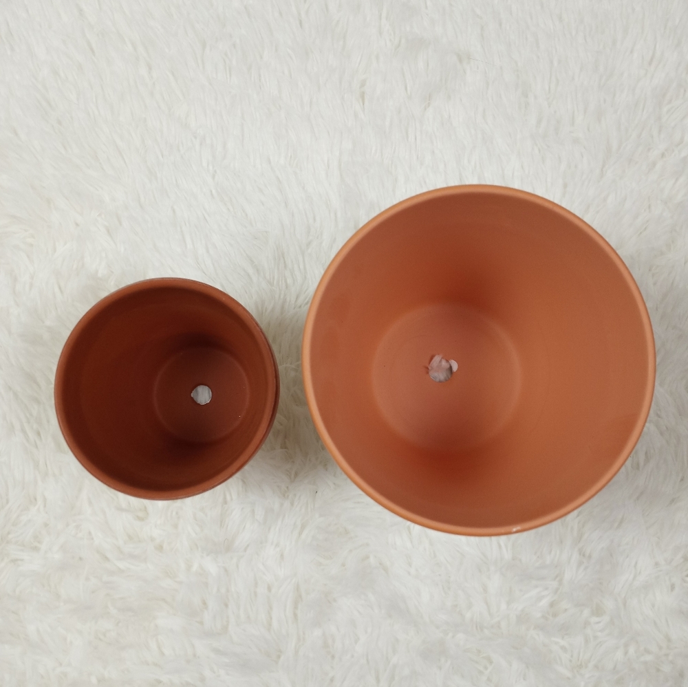 Hand Painted Terracotta Pots - Picture 2 of 4